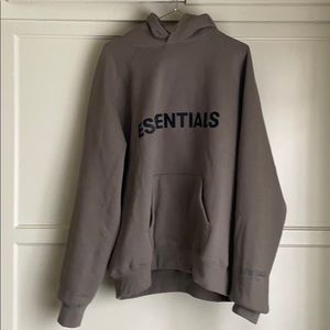 Pacsun FOG Essentials Hoodie Taupe Size M